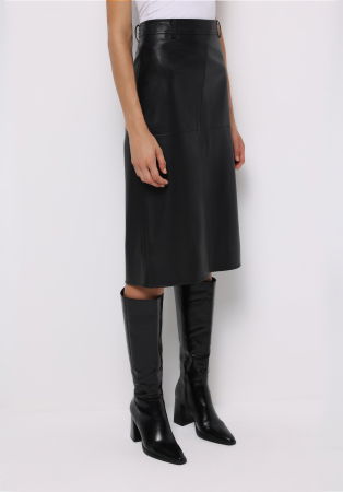 FEMEI - COLIN'S Fusta Neagra  Femei