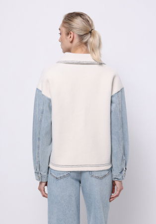 FEMEI - COLIN'S Geaca Crem Regular Femei