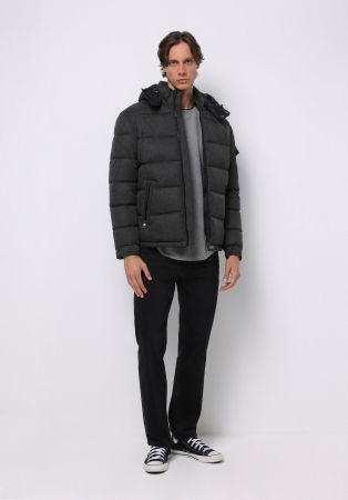 BARBATI - COLIN'S Geaca Gri Inchis  Barbati