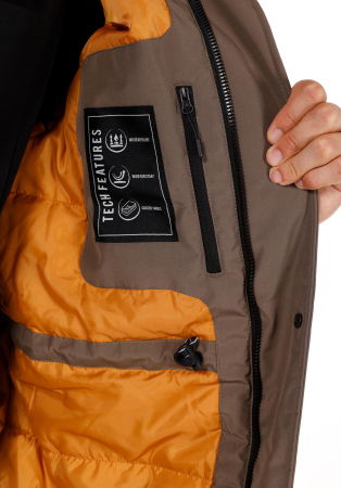 BARBATI - COLIN'S Geaca De Iarna  Bej Regular Barbati