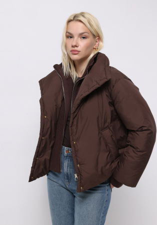 ОДЕЖДА - COLIN'S Зимняя Куртка Темно-Коричневая