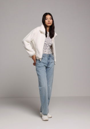 FEMEI - COLIN'S Geaca Crem  Femei