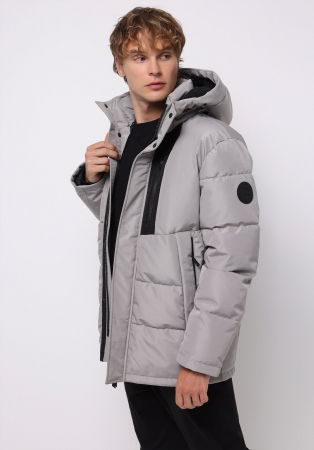 Geci si Jachete - COLIN'S Geaca De Iarna Gri Deschis  Barbati