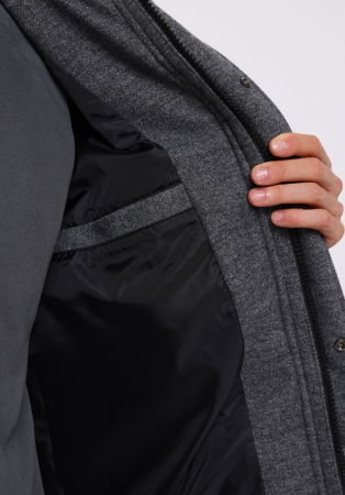 Geci si Jachete - COLIN'S Geaca  De Iarna Gri Deschis  Barbati