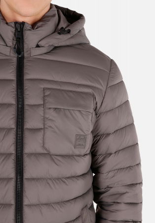 BARBATI - COLIN'S Geaca Gri Inchis Slim Barbati