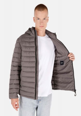 COLIN'S Мужская Куртка Тёмная Серая Slim [5]