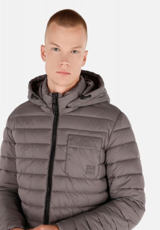 BARBATI - COLIN'S Geaca Gri Inchis Slim Barbati