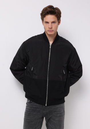 BARBATI - COLIN'S Geaca Neagra  Barbati