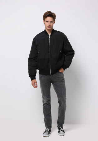 BARBATI - COLIN'S Geaca Neagra  Barbati