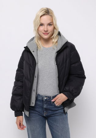 Geci si Jachete - COLIN'S Geaca Neagra  Femei