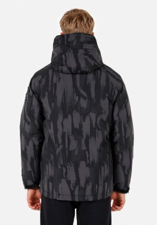 BARBATI - COLIN'S Geaca Neagra Regular Barbati