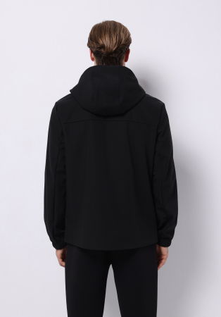 BARBATI - COLIN'S Geaca Neagra Slim Barbati