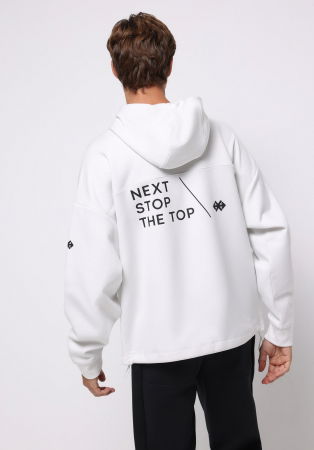 IMBRACAMINTE - COLIN'S Hanorac Alb  Barbati