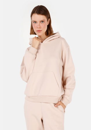 Hanorace - COLIN'S Hanorac Bej Regular Femei