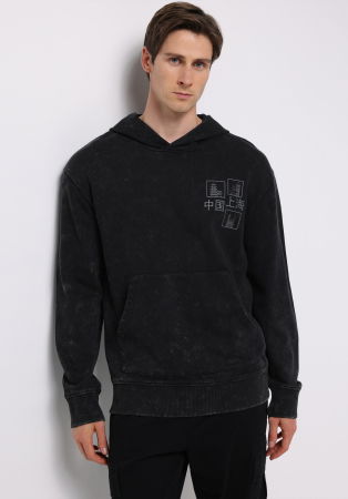 COLIN'S Hanorac Negru  Barbati [1]