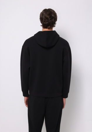 BARBATI - COLIN'S Hanorac Negru  Barbati