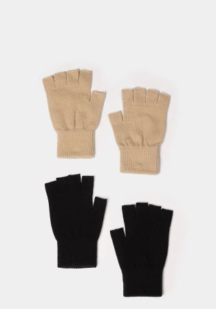 FEMEI - COLIN'S Manusi Negru/Bej Modern Femei