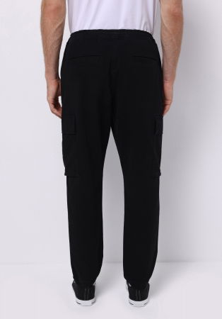 Pantaloni - COLIN'S Pantaloni Negri Cargo Barbati