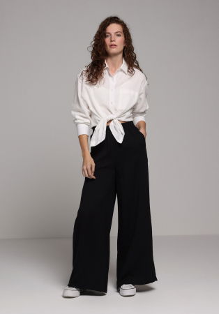 FEMEI - Pantaloni Negri Femei