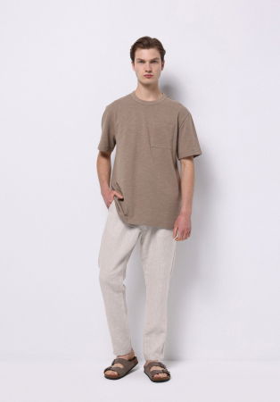 Брюки - COLIN'S Мужские Брюки Бежевые Regular