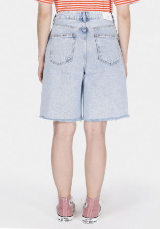 IMBRACAMINTE - COLIN'S Pantaloni Scurti Albastri Deschisi Regular Femei