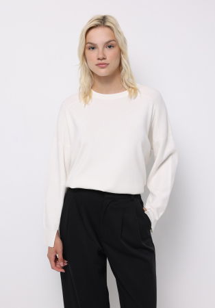 FEMEI - COLIN'S Pulover Alb  Femei