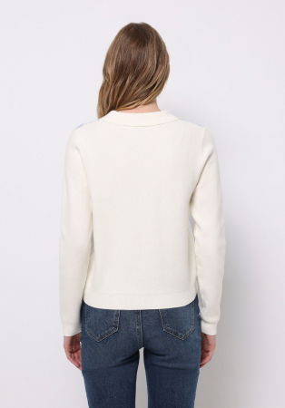 FEMEI - COLIN'S Pulover Crem Regular Femei