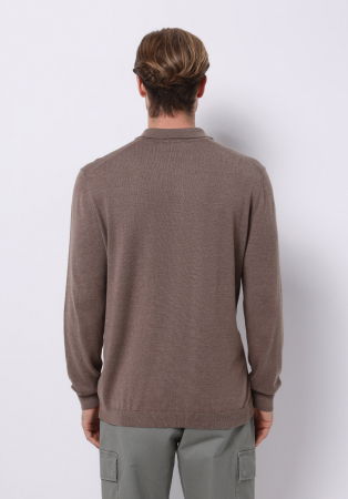 BARBATI - COLIN'S Pulover Maro Inchis  Barbati