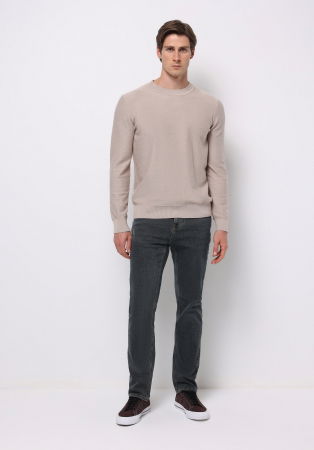 BARBATI - COLIN'S Pulover Bej  Barbati