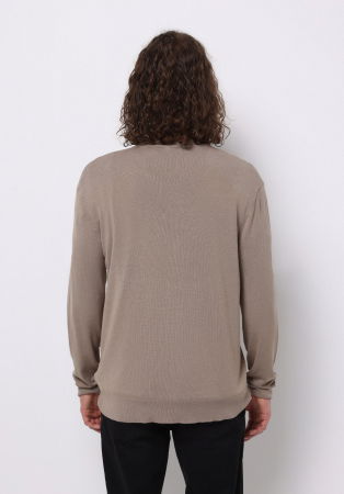 BARBATI - COLIN'S Pulover Bej Regular Barbati