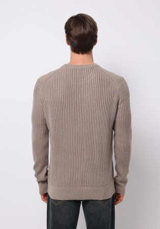 BARBATI - COLIN'S Pulover Bej Regular Barbati