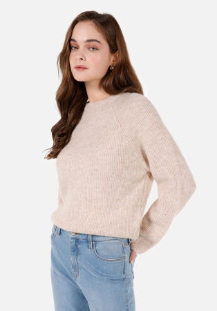 IMBRACAMINTE - COLIN'S Pulover Bej Regular Femei