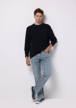 IMBRACAMINTE - COLIN'S Pulover Negru Regular Barbati