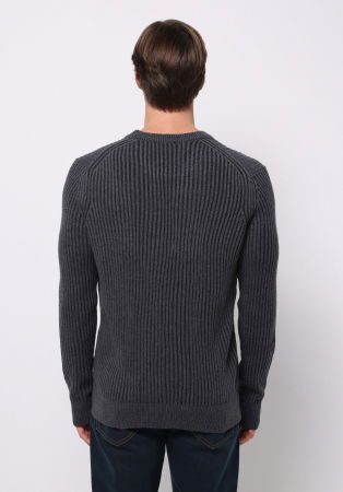 BARBATI - COLIN'S Pulover Navy Regular Barbati