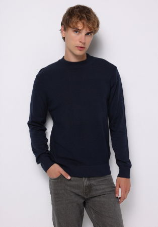 Свитера и Кардиганы - COLIN'S Мужской Свитер Синий Regular