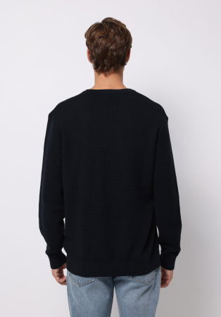 BARBATI - COLIN'S Pulover Negru Regular Barbati