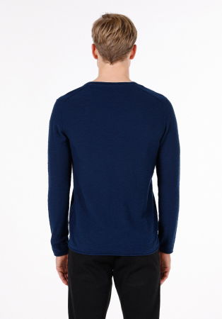 BARBATI - COLIN'S Pulover Albastru Regular Barbati