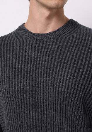 BARBATI - COLIN'S Pulover Navy Regular Barbati