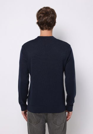 BARBATI - COLIN'S Pulover Blue Regular Barbati