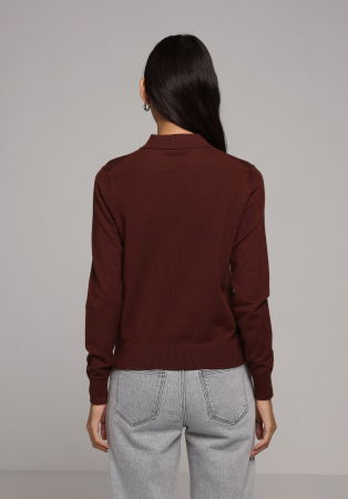 FEMEI - COLIN'S Pulover Cafeniu  Femei