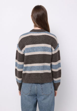 FEMEI - COLIN'S Pulover Cafeniu Regular Femei