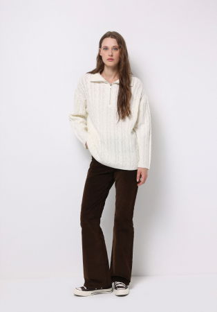 FEMEI - COLIN'S Pulover Crem  Femei