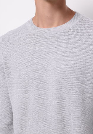 IMBRACAMINTE - COLIN'S Pulover Gri Deschis Regular Barbati