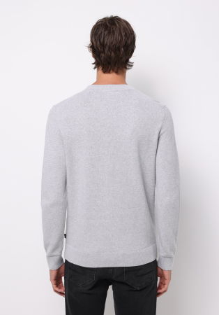 BARBATI - COLIN'S Pulover Gri Deschis Regular Barbati