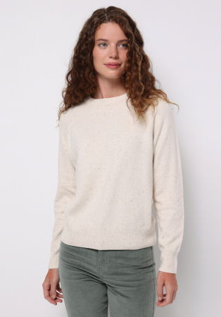 FEMEI - COLIN'S Pulover Crem Regular Femei