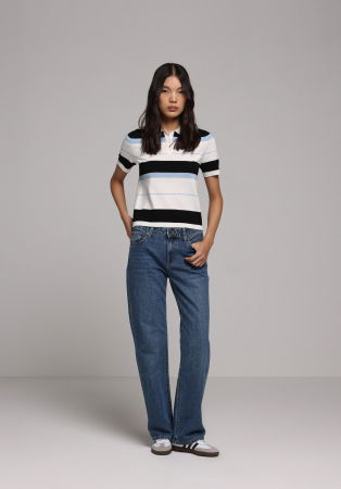 FEMEI - COLIN'S Pulover Cu Maneca Scurta Cafeniu  Femei