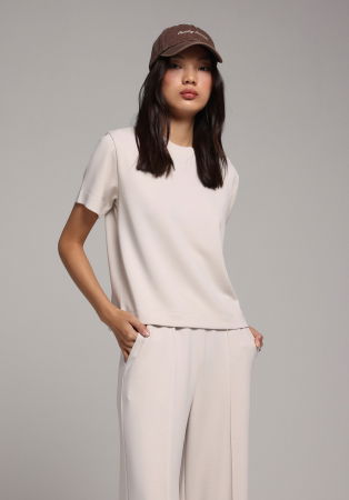 FEMEI - COLIN'S Pulover Cu Maneca Scurta Orange  Femei