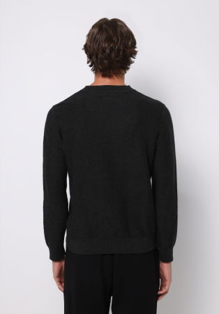 BARBATI - COLIN'S Pulover Gri Inchis  Barbati