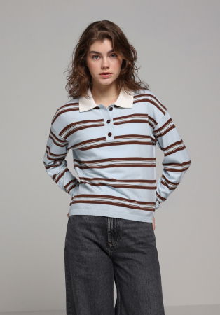 FEMEI - COLIN'S Pulover Mavi  Femei