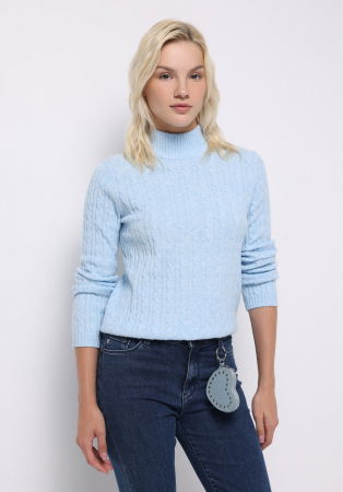 IMBRACAMINTE - COLIN'S Pulover Albastru Regular Femei